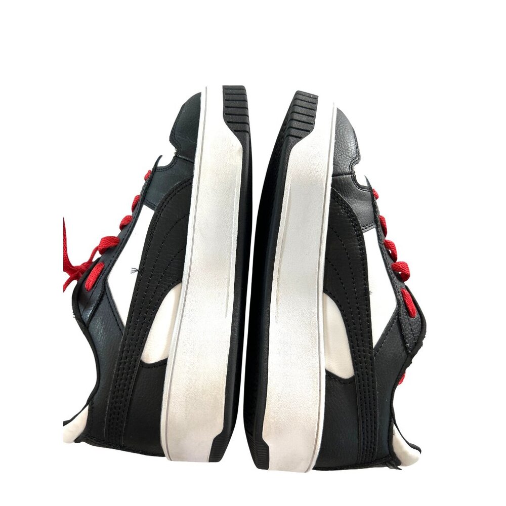Puma Womens Sneakers 389390-16 Black/White/Red Size 5.5 - Picture 3 of 8